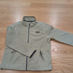NWT Men's L.L. Bean Gray Mountain Classic Fleece Jacket